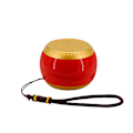 Miniatyrbild 1 av 3: Mini Portabel Träkorn Bluetooth-högtalare - Röd