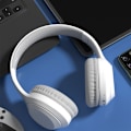 Miniatyrbillede 2 af 7: Trådløse Bluetooth-hovedtelefoner DR10 - Hvid Grå