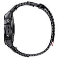 Miniatyrbillede 5 af 5: Quick Release 26mm Vævet Nylonrem til Garmin-ure Sort+grå