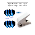 Miniatyrbild 1 av 3: Dart tillbehör set, Dart Punch, Dart Flight Wing Savers, Ring Blå