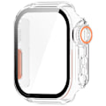 Miniatyrbild 4 av 6: Skyddsfodral för Apple Watch - Hård PC & Härdat Glas Transparent 41 mm