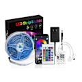 Miniatyrbillede 1 af 4: 24-nøgler WiFi Smart LED Strip Light Kit med stemmestyring
