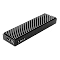 Miniatyrbild 1 av 4: Orico NVME M.2, 10gbps, USB-A till USB-C + USB-C till USB-C-enhetshölje (svart)