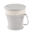 Miniatyrbild 3 av 4: Hopfällbar mugg 250 ml - perfekt för resor och utomhusaktiviteter Grå