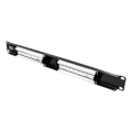 Miniatyrbild 2 av 3: 19" patch panel, 16+xRJ45, Cat6, UTP, 10Gbps, 1U