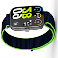 Miniatyrbillede 3 af 3: Redmi Watch 5/4 Flettet Nylonrem Grøn