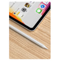 Miniatyrbillede 6 af 6: Genopladelig stylus pen med tynd spids 1,45 mm Hvid