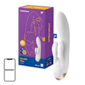 Miniatyrbild 1 av 6: Vibrator Satisfyer Double Flex med app (vit)