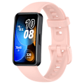 Pikkukuva 3 / 4: Silikoninen rannekoru Huawei Band 9:lle Vaaleanpunainen