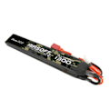 Miniatyrbillede 1 af 6: Gens ace 25C 1300mAh 2S1P 7,4V sadel Airsoft Gun Lipo-batteri med T-stik