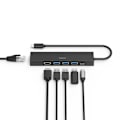 Miniatyrbild 4 av 8: HAMA USB-C Multiport Adapter 6 portar