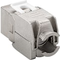 Miniatyrbild 3 av 4: Keystone-modul RJ45 CAT 6A, STP, 500 MHz, slim-line