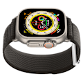 Miniatyrbillede 3 af 4: Flettet nylon sportsrem til Apple Watch Sort L