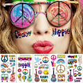 Miniatyrbild 4 av 5: Hippie Tillfälliga Tatueringar (Set med 10) B