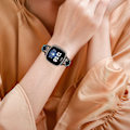 Miniatyrbild 6 av 6: Cloverlink-armband för Fitbit Versa 3/4/Sense 2 Svart