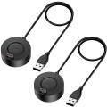Miniatyrbillede 1 af 5: Garmin Fenix 5/6 Forerunner 935/945 oplader USB Sort 2-pak