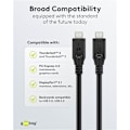 Miniatyrbild 7 av 11: USB-C™-kabel, USB4™, 240 W, 40 Gbit/s, Power Delivery, 1,8 m