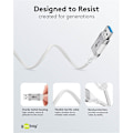 Miniatyrbild 4 av 11: Ethernet-kabel USB-A 3.0 till RJ45, Slim, 1,5 m