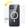Miniatyrbillede 1 af 6: Magnetisk telefoncover til iP 13 Baseus OS-Lucent Series (Klar)