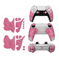 Miniatyrbillede 3 af 3: Forbedr dit greb: Pink Snowflake Grip til Sony PS5 Controller