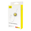Miniatyrbillede 9 af 10: Ladekabel 3w1 Baseus USB til USB-C, USB-M, Lightning 3,5A, 1,1m (hvid)
