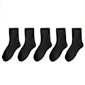 Pikkukuva 1 / 2: 5 Pairs Pack Terry Mid-calf -sukat