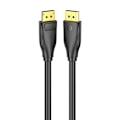 Miniatyrbillede 3 af 6: DisplayPort 1.4-kabelventilation HCDBG 1,5m, 8K 60Hz/4K 120Hz (sort)