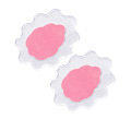Miniatyrbillede 2 af 3: Gel Forfodspuder med Blondedesign - 2 Par for Komfort