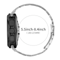 Miniatyrbillede 4 af 6: Samsung Watch 7 47MM Rem - Metalbånd i rustfrit stål Sølv