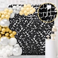 Miniatyrbillede 6 af 7: Sequin Kinetic Panel Sort