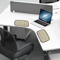 Miniatyrbillede 3 af 4: Opdelt tastatur håndledsstøtte Ergonomisk håndledspude kaffe