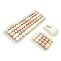 Pikkukuva 2 / 2: Langaton MOFII näppäimistö + numeronäppäimistö + hiiri 3in1 2.4G (maito-tee)