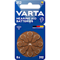 Miniatyrbild 1 av 2: Hörapparatsbatteri 312 / A312 / PR41 8-pack