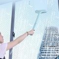 Miniatyrbild 4 av 5: Mesh Fönsterputsborste Grön