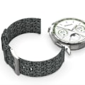 Pikkukuva 3 / 3: Huawei GT5/GT4 Denim Canvas Woven Nylon -kellonhihna Harmaa 22 mm