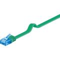Miniatyrbild 1 av 7: CAT 6A platt patchkabel, U/UTP, grön