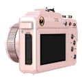 Miniatyrbild 8 av 9: INF Digitalkamera 4K/48MP/18X digital zoom/stabilisering/autofokus/dubbelkamera Rosa