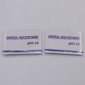 Miniatyrbillede 5 af 8: INF Lakmuspapir til pH-test (1-14) 80 teststrimler 1-pak MultiColor
