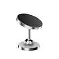 Miniatyrbillede 3 af 3: 360° rotation biltelefonholder med stærkt magnetisk greb Sølv