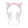 Miniatyrbild 3 av 6: ONIKUMA X10 Vit/Rosa/Cat Ears Gaming Hörlurar