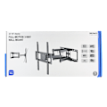 Miniatyrbild 8 av 8: Full motion 3-way wall mount for monitor/tv, 32"-55", tilt