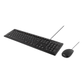 Miniatyrbild 1 av 7: Keyboard kit with mouse, PAN Nordic layout, USB, black