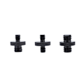 Miniatyrbillede 3 af 5: Kamerastativ med skrueadapter 1/4" til 3/8", 6-delt Sort