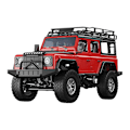 Pikkukuva 3 / 3: Kauko-ohjattava auto 1:14 Double Eagle (punainen) Land Rover Defender E339-003
