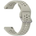 Miniatyrbild 1 av 4: Snyggt silikonarmband för Amazfit Bip6 (A2435) Ljusgrå
