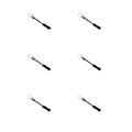 Miniatyrbild 4 av 4: Avtagbar Dragkedja, 6-pack Silver
