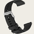 Miniatyrbillede 7 af 9: Silikone urrem til Samsung Watch 4 Sort S