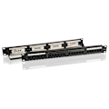 Miniatyrbild 3 av 4: CAT 6 19-tums (48,3 cm) kopplingspanel, 24 portar