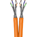 Miniatyrbild 3 av 4: CAT 7A nätverkskabel, duplexS/FTP (PiMF), orange