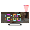 Miniatyrbild 1 av 10: LED-projektionsväckarklocka